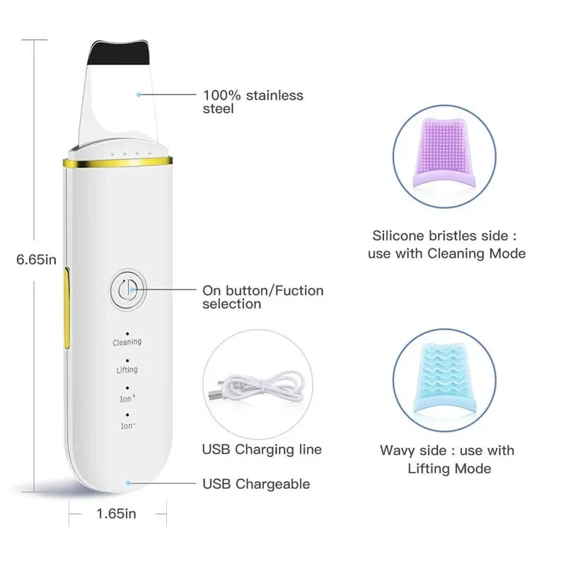 Glowvera™ Ultrasonic Skin Scrubber