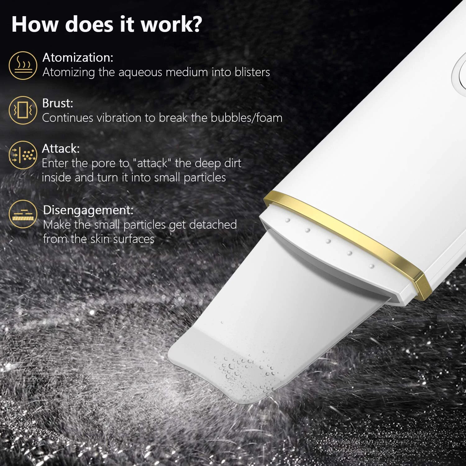 Glowvera™ Ultrasonic Skin Scrubber